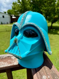 Image 8 of Turquoise Darth Vader Helmet