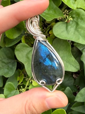 Blue Labradorite Pendant