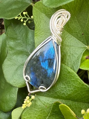Blue Labradorite Pendant