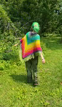 Image 2 of RAINBOW PONCHO 1/1