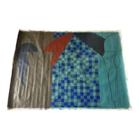 Image 1 of Juan Lecuona Very Large Original Oil on Unstretched Canvas, Signed