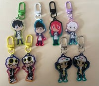 ASSORTED ACRYLIC KEYCHAINS