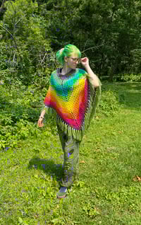 Image 4 of RAINBOW PONCHO 1/1