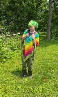 Image 5 of RAINBOW PONCHO 1/1