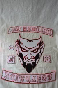 Image 4 of DEADMAN INC. WORLDWIDE - FULL EMBROIDERED BACKPATCH SET