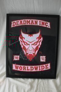 Image 3 of DEADMAN INC. WORLDWIDE - FULL EMBROIDERED BACKPATCH SET