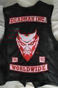 Image 1 of DEADMAN INC. WORLDWIDE - FULL EMBROIDERED BACKPATCH SET