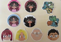 Image 1 of ASSORTED STICKERS