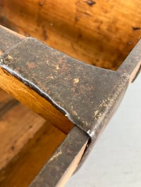 Image 5 of Lovely Asian Metal and Wood Rice Bucket