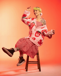 Image 7 of Stawberry Fields Cardigan