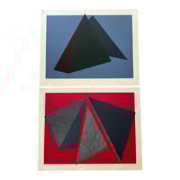 Image 1 of Jean-Marie Haessle Pair of Original Serigraphs, Signed, Numbered, Titled, 1980
