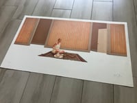Image 2 of William Baggett, Original Lithograph Entitled 'Travel Fantasy', Signed, Numbered, Circa 1980s