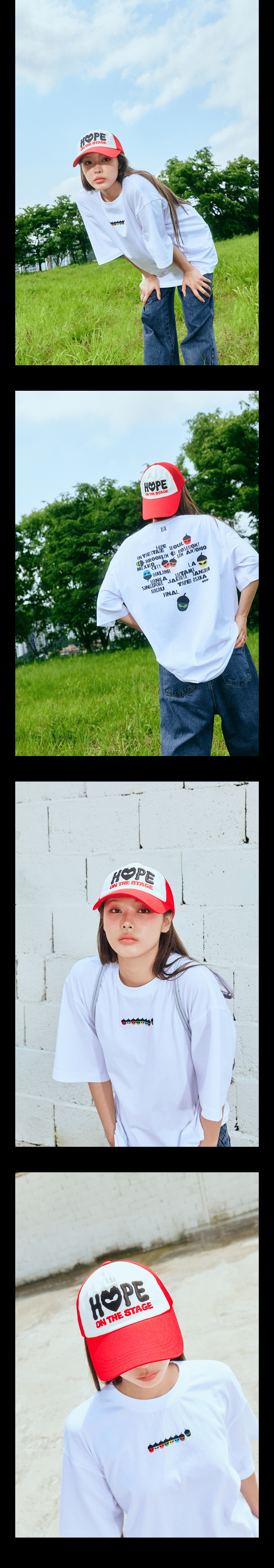 Image of [PRE-ORDER] BTS J-Hope ‘HOPE ON THE STAGE FINAL’ Tour T-Shirt (White)