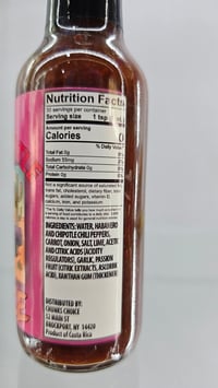 Image 2 of Cruizin Chipotle Hot Sauce 