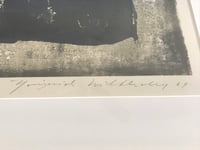 Image 4 of Heinrich Wilthelm Original Abstract Woodblock, Signed and Dated 1967, Numbered 114/270.