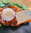 Natural Coconut Vanilla Lip Scrub 1 oz Jar