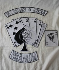 Image 3 of ACES & EIGHTS - FULL EMBROIDERED BACKPATCH SET