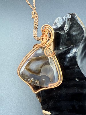 Turkish Stick Agate Pendant