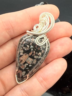 Crinoid Fossil Pendant
