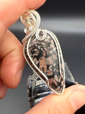 Crinoid Fossil Pendant