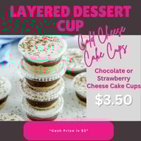 Homemade Dessert Cup