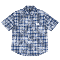 Image 1 of Bleachburned Plaid Shirt