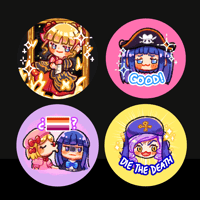  [PREORDER] ★ UMINEKO BUTTON PINS ★