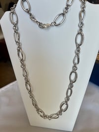 Image 1 of Heavy Silver Chain