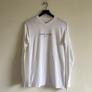 Image of Giorgio Armani Eyewear Promo L/S V-Neck Shirt