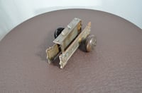 Image 4 of Antique Door Hardware, Cast Iron Ornate Escutcheon Plates, Mortise Lock Set with Key, #897