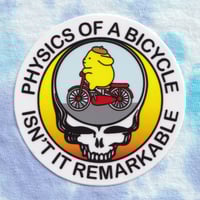Pudding Bicycle Sticker