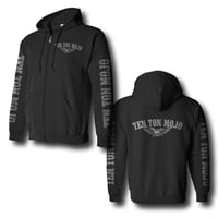 Zip Up Hoodie with Eagle Logo
