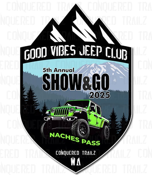 Image of  Good Vibes Jeep Club - Show & Go Event Tee