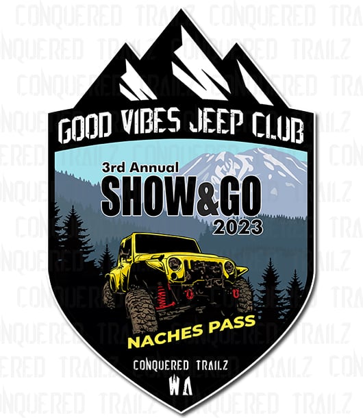 Image of  Good Vibes Jeep Club - Show & Go Event Tee