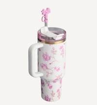 Image 3 of Stanley™ X LoveShackFancy Quencher "Rosa Beaux" | 40 Oz.