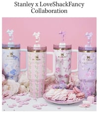 Image 5 of Stanley™ X LoveShackFancy Quencher "Rosa Beaux" | 40 Oz.