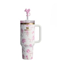 Image 1 of Stanley™ X LoveShackFancy Quencher "Rosa Beaux" | 40 Oz.