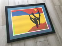 Image 3 of Mildred Dienstag Serigraph, "Homage to Icarus' - Signed, Dated '75, Numbered 29/45