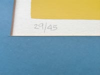 Image 4 of Mildred Dienstag Serigraph, "Homage to Icarus' - Signed, Dated '75, Numbered 29/45