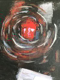 Image 5 of Christine Opolos Mid-Century Modern Abstract Expressionist Oil Painting