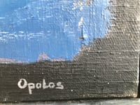 Image 8 of Christine Opolos Mid-Century Modern Abstract Expressionist Oil Painting