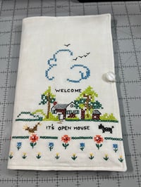 Image 1 of Vintage Open House Large Notebook