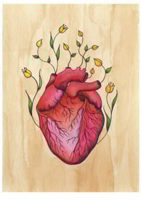 Blooming Heart Print