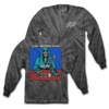" CHOICES " - BLACK TIE DYE LONG SLEEVE
