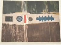 Image 6 of Michael Rothenstein Modernist Woodcut, 1961, Signed and Framed