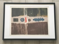 Image 4 of Michael Rothenstein Modernist Woodcut, 1961, Signed and Framed