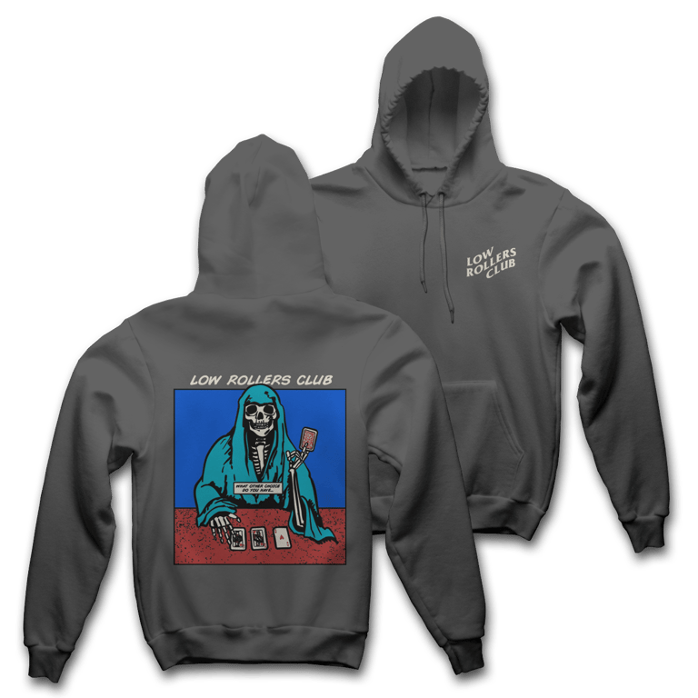 " CHOICES " - CHARCOAL HOODIE