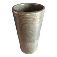 Image 1 of Vintage 1940s Zanesville Model 4010 Stoneware Vase