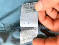 Image 9 of Sage de Cret garment dyed parka jacket, made in Japan, size M