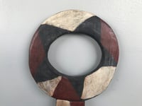 Image 6 of Large Antique Nafana Bedu Ceremonial Shield Mask, Ivory Coast, Early 20th Century